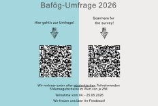 Befragung zum BAföG-Service und zur Studienfinanzierung